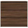 Aparador roble marrón 80x35x76 cm madera de ingeniería de , Aparadores - Ref: Foro24-861739, Precio: 101,33 €, Descuento: %