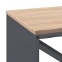 Leñero con tablero de madera antracita 100,5x35,5x40 cm de , Bolsas y soportes de leña - Ref: Foro24-864257, Precio: 115,37 €...