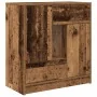 Aparador con cajones y puertas madera vieja 70,5x34x74,5 cm de , Aparadores - Ref: Foro24-861848, Precio: 98,69 €, Descuento: %