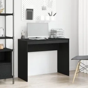Escritorio roble negro 90x40x72 cm madera de ingeniería de , Escritorios - Ref: Foro24-861984, Precio: 50,47 €, Descuento: %