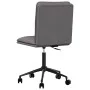 Sillas de comedor 2 unidades cuero sintético gris de , Sillas de comedor - Ref: Foro24-3315421, Precio: 118,56 €, Descuento: %