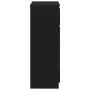 Aparador de roble negro 60x35x98,5 cm madera de ingeniería de , Aparadores - Ref: Foro24-861992, Precio: 114,48 €, Descuento: %