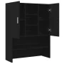 Mueble para lavadora roble negro 70,5x25,5x90 cm de , Accesorios para lavadoras y secadoras - Ref: Foro24-862063, Precio: 70,...