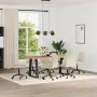 Sillas de comedor 6 unidades cuero sintético color crema by , dining chairs - Ref: Foro24-3315712, Price: 346,42 €, Discount: %