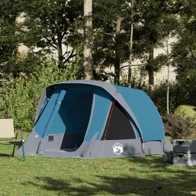 Tienda de campaña para 4 personas impermeable azul de , Tiendas de campaña - Ref: Foro24-4100665, Precio: 97,89 €, Descuento: %