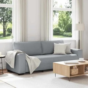 Sofá de 3 plazas de tela gris claro 180 cm de , Sofás - Ref: Foro24-4105176, Precio: 260,23 €, Descuento: %