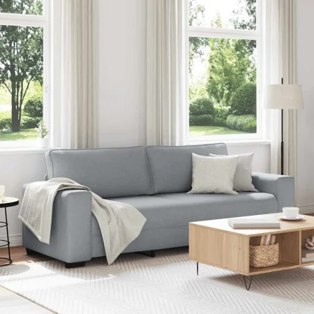 Sofá de 3 plazas de tela gris claro 180 cm de , Sofás - Ref: Foro24-4105176, Precio: 260,23 €, Descuento: %