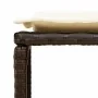Set de muebles de jardín con cojines apilables 5 pzas marrón von , Outdoor-Sofas - Ref: Foro24-4104164, Preis: 265,56 €, Raba...