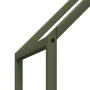 Leñero verde oliva 60x25x90 cm Acero laminado en frío de , Bolsas y soportes de leña - Ref: Foro24-864310, Precio: 39,63 €, D...