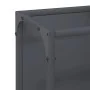 Leñero antracita 25x25x100 cm Acero laminado en frío de , Bolsas y soportes de leña - Ref: Foro24-864269, Precio: 51,50 €, De...