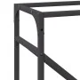 Leñero negro 40x25x100 cm Acero laminado en frío de , Bolsas y soportes de leña - Ref: Foro24-864331, Precio: 38,99 €, Descue...
