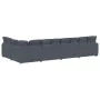 Sofá modular con cojines terciopelo gris oscuro de , Sofás - Ref: Foro24-3321329, Precio: 1,00 €, Descuento: %