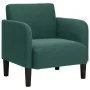 Sillón con reposabrazos Terciopelo Verde Oscuro 54 cm de , Sillones - Ref: Foro24-4100580, Precio: 121,87 €, Descuento: %