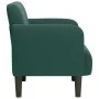 Sillón con reposabrazos Terciopelo Verde Oscuro 54 cm de , Sillones - Ref: Foro24-4100580, Precio: 121,87 €, Descuento: %