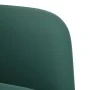 Sillón con reposabrazos Terciopelo Verde Oscuro 54 cm de , Sillones - Ref: Foro24-4100580, Precio: 121,87 €, Descuento: %