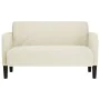 Sofá Loveseat terciopelo crema 109 cm de , Sofás - Ref: Foro24-4100594, Precio: 165,89 €, Descuento: %
