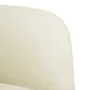 Sofá Loveseat terciopelo crema 109 cm de , Sofás - Ref: Foro24-4100594, Precio: 165,89 €, Descuento: %