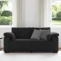 Sofá Loveseat Terciopelo Negro 140 cm by , Sofas - Ref: Foro24-4105272, Price: 239,25 €, Discount: %