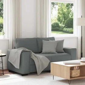 Sofá de 2 plazas de tela gris oscuro 120 cm de , Sofás - Ref: Foro24-4105157, Precio: 209,09 €, Descuento: %