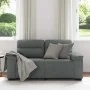 Sofá de 2 plazas de tela gris oscuro 120 cm de , Sofás - Ref: Foro24-4105298, Precio: 216,77 €, Descuento: %