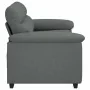 Sofá de 2 plazas de tela gris oscuro 120 cm de , Sofás - Ref: Foro24-4105298, Precio: 216,77 €, Descuento: %