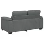 Sofá de 2 plazas de tela gris oscuro 120 cm de , Sofás - Ref: Foro24-4105298, Precio: 216,77 €, Descuento: %
