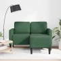 Sofá de 2 plazas con chaise longue en forma de L verde 125 cm de , Sofás - Ref: Foro24-4107081, Precio: 237,04 €, Descuento: %