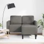 Sofá de 2 plazas con chaise longue en forma L gris claro 125 cm de , Sofás - Ref: Foro24-4107076, Precio: 230,86 €, Descuento: %