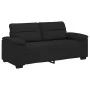 Sofá 2 plazas Tela Negro 140 cm de , Sofás - Ref: Foro24-4105309, Precio: 227,60 €, Descuento: %