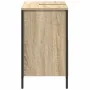 Mueble de baño con lavabo y cajones roble Sonoma 60x34,5x60 cm de , Tocadores de baño - Ref: Foro24-861883, Precio: 64,61 €, ...