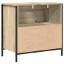 Mueble de baño con lavabo y cajones roble Sonoma 60x34,5x60 cm de , Tocadores de baño - Ref: Foro24-861883, Precio: 64,61 €, ...