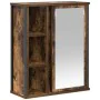 Mueble de baño de pared con espejo roble ahumado 50x21x60 cm de , Tocadores de baño - Ref: Foro24-861904, Precio: 61,96 €, De...