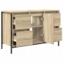 Mueble de lavabo con cajones roble Sonoma 90x34,5x60 cm de , Tocadores de baño - Ref: Foro24-861888, Precio: 96,06 €, Descuen...