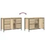 Mueble de lavabo con cajones roble Sonoma 90x34,5x60 cm de , Tocadores de baño - Ref: Foro24-861888, Precio: 96,06 €, Descuen...