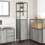 Mueble de baño con estantes gris Sonoma 36x35x165 cm de , Tocadores de baño - Ref: Foro24-861910, Precio: 73,00 €, Descuento: %
