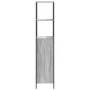 Mueble de baño con estantes gris Sonoma 36x35x165 cm de , Tocadores de baño - Ref: Foro24-861910, Precio: 73,00 €, Descuento: %