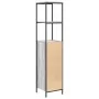 Mueble de baño con estantes gris Sonoma 36x35x165 cm de , Tocadores de baño - Ref: Foro24-861910, Precio: 73,00 €, Descuento: %