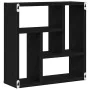 Estante de pared de madera ingeniería roble negro 45x16x45 cm de , Estantes y estanterías - Ref: Foro24-862511, Precio: 32,28...