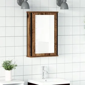 Mueble de baño con espejo de madera antigua 42x12x60 cm de , Tocadores de baño - Ref: Foro24-862229, Precio: 47,29 €, Descuen...