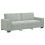 Juego de sofás con cojines 2 piezas terciopelo gris claro by , Sofas - Ref: Foro24-3324700, Price: 468,42 €, Discount: %