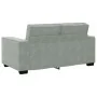 Juego de sofás con cojines 2 piezas terciopelo gris claro by , Sofas - Ref: Foro24-3324700, Price: 468,42 €, Discount: %