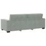Juego de sofás con cojines 2 piezas terciopelo gris claro by , Sofas - Ref: Foro24-3324700, Price: 468,42 €, Discount: %
