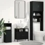 Mueble de baño para lavabo de madera de roble negro 60x30x60 cm de , Tocadores de baño - Ref: Foro24-862234, Precio: 52,13 €,...