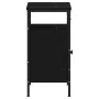 Mueble de baño para lavabo de madera de roble negro 60x30x60 cm de , Tocadores de baño - Ref: Foro24-862234, Precio: 52,13 €,...