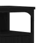 Mueble de baño para lavabo de madera de roble negro 60x30x60 cm de , Tocadores de baño - Ref: Foro24-862234, Precio: 52,13 €,...