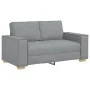 Juego de sofás con cojines 2 piezas tela gris claro de , Sofás - Ref: Foro24-3324691, Precio: 467,07 €, Descuento: %