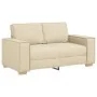 Juego de sofás con cojines 2 piezas tela crema de , Sofás - Ref: Foro24-3324698, Precio: 467,07 €, Descuento: %
