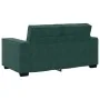 Juego de sofás con cojines 2 piezas terciopelo verde oscuro von , Sofas - Ref: Foro24-3324702, Preis: 458,42 €, Rabatt: %