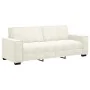 Juego de sofás con cojines 3 piezas terciopelo crema de , Sofás - Ref: Foro24-3324626, Precio: 638,50 €, Descuento: %