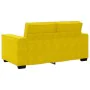Juego de sofás con cojines 3 piezas terciopelo amarillo de , Sofás - Ref: Foro24-3324624, Precio: 610,32 €, Descuento: %